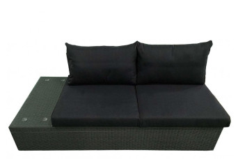 category Fonteyn | Loungebank 2-Zits Rechts Salou | Dark Grey 759237-31